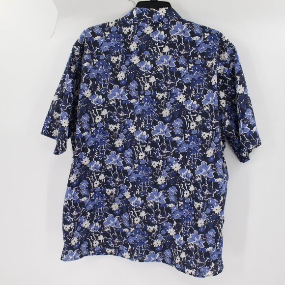 Norse Projects Shirt Men's Large Short Sleeve Floral Carsten Liberty Print loop - Picture 8 of 12